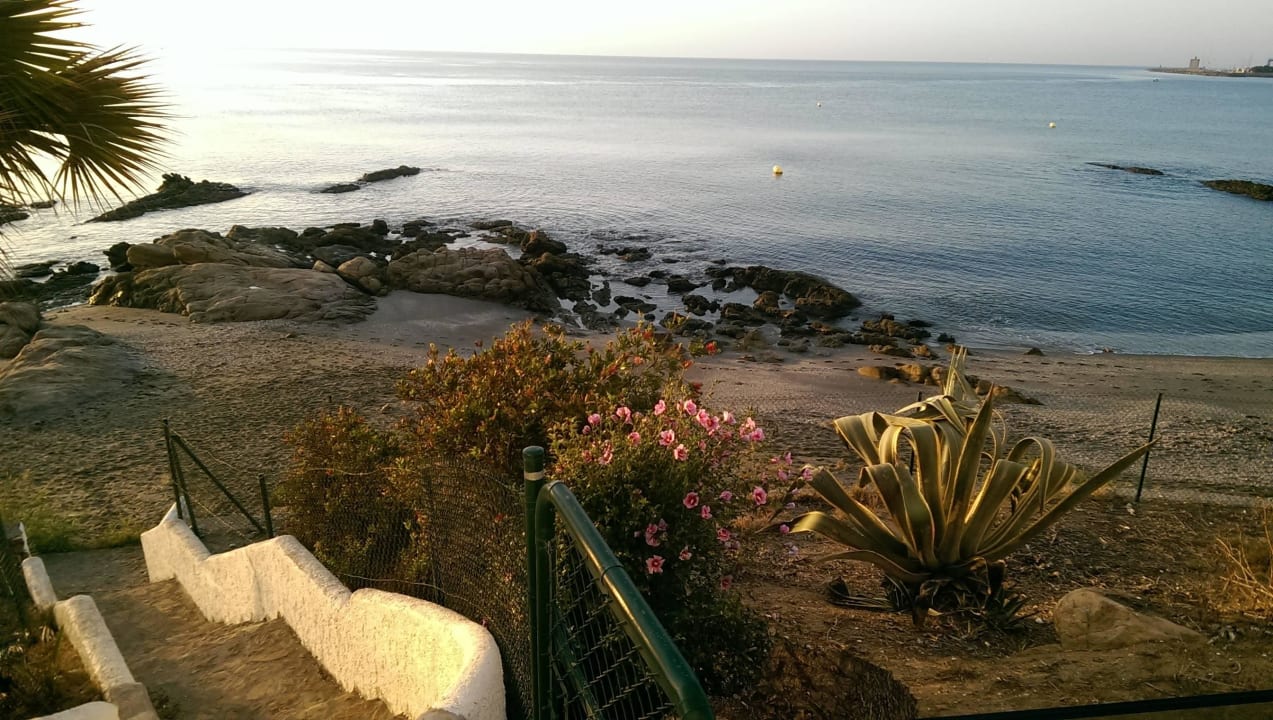 Blick von der eigenen Terrasse Hotel Patricia