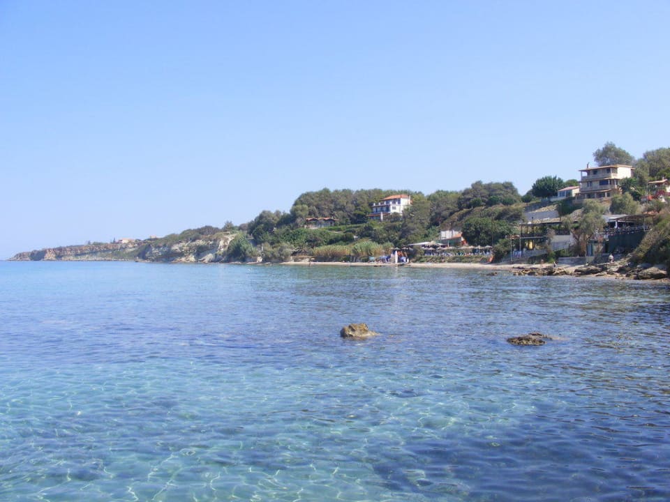 Widok z hotelowego pomostu AluaSoul Zakynthos - Adults only