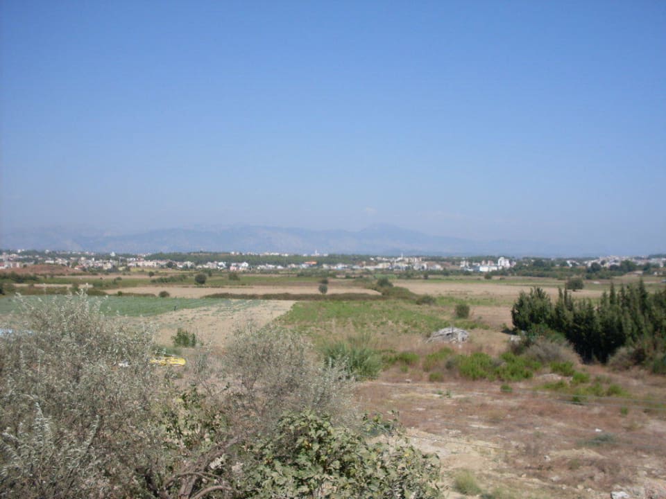 Blick aus dem Zimmer New Garden Hotel Side
