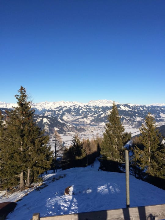 Maiskogel mit Blick Richtung Zeller See Haus Voglreiter