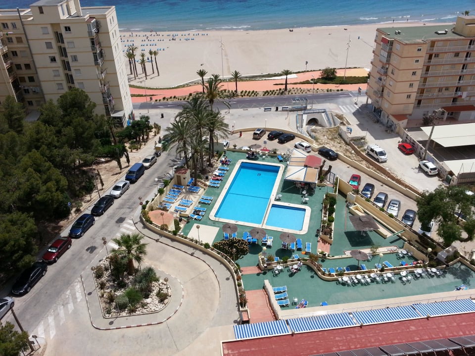 Ausblick aus 10.Stock Hotel Poseidon Playa