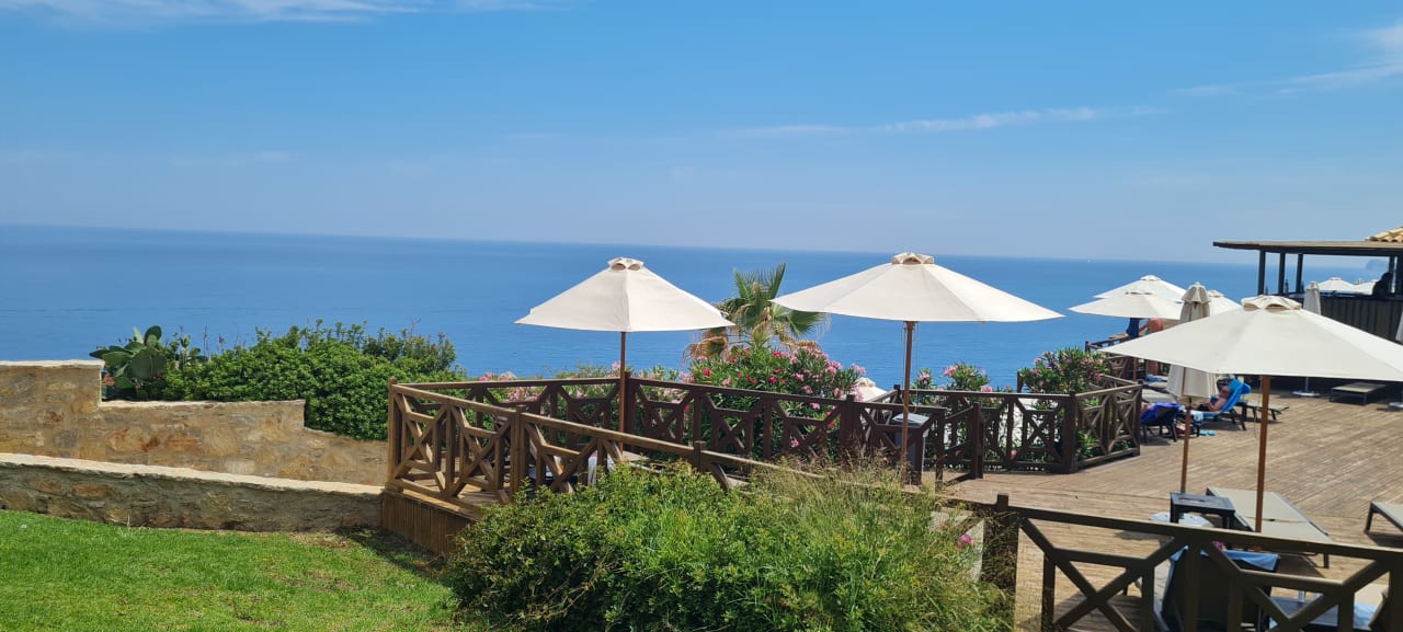 Ausblick Hotel Kalithea Horizon Royal