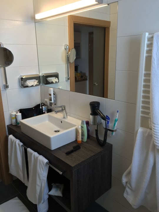 Badezimmer Hotel Garni Kristall
