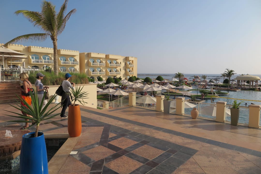 Blick von der Lobby Wyndham Garden Salalah Mirbat