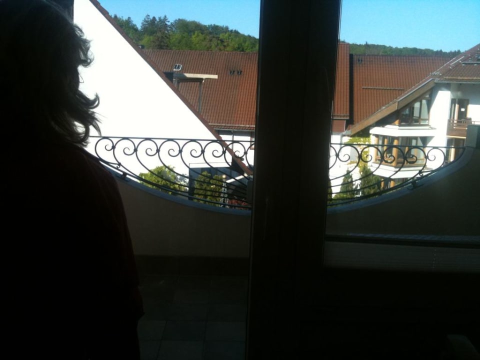 Toskana Zimmer Blick auf den Innenhof Romantischer Winkel RoLigio® & Wellness Resort