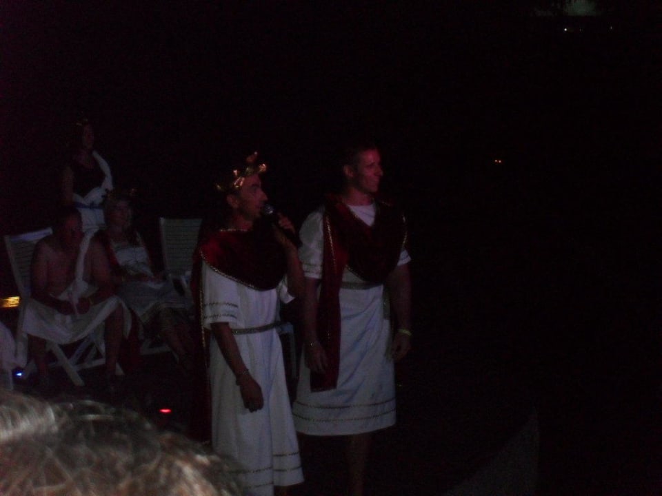 Animation; Römische Nacht Kaila Beach Hotel