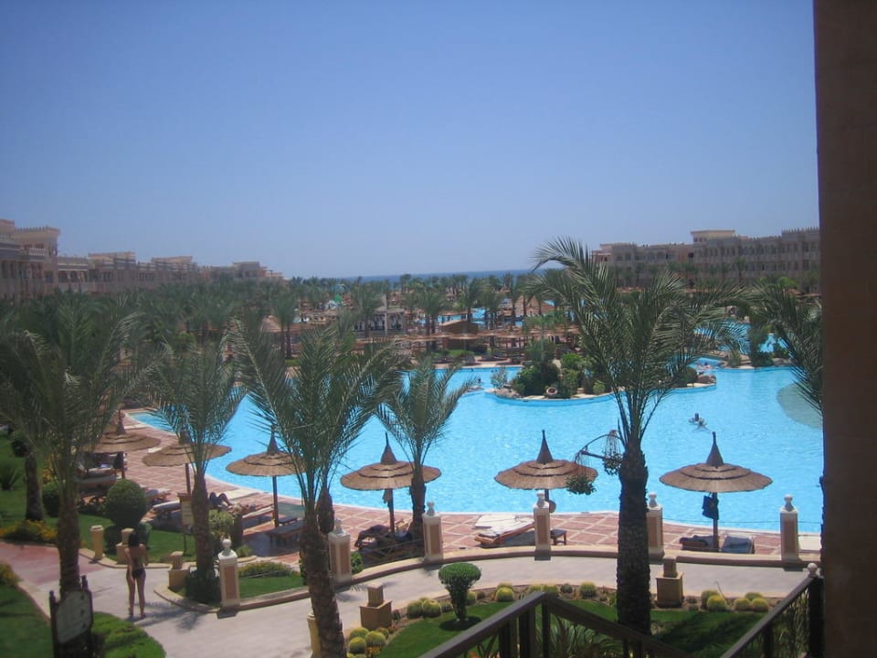 Blick aus unserem Zimmer Pickalbatros Palace Resort