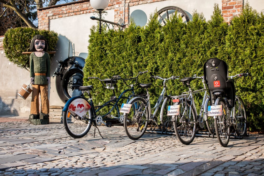 Dziedziniec Karczmy Chełmińskiej Hotel Karczma Chełmińska