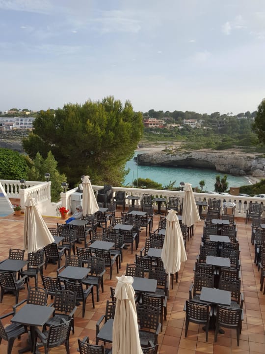Ausblick vom Restaurant auf die Bucht Globales America