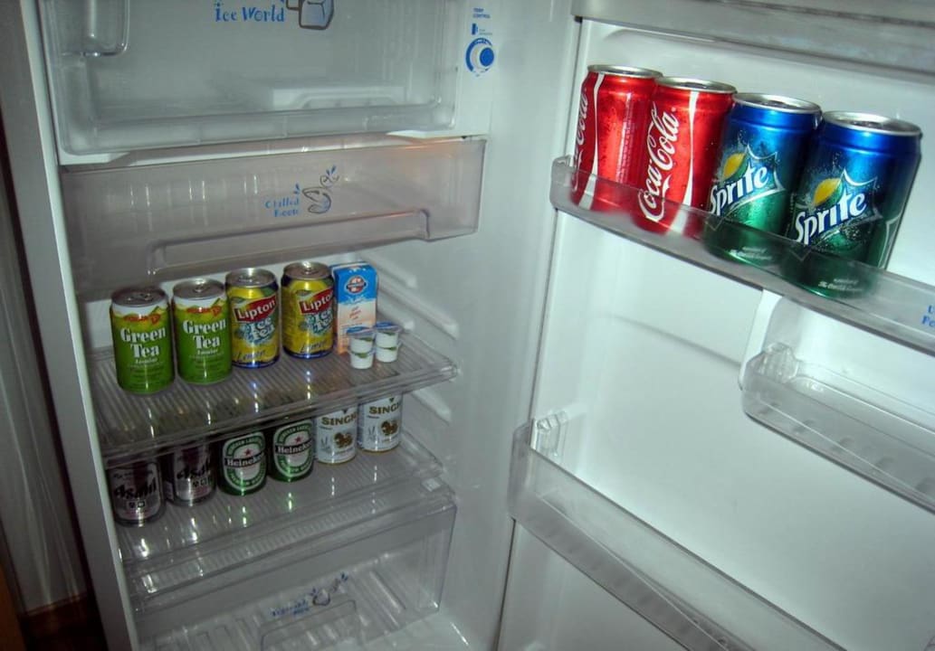 Free minibar Tower Club At Lebua