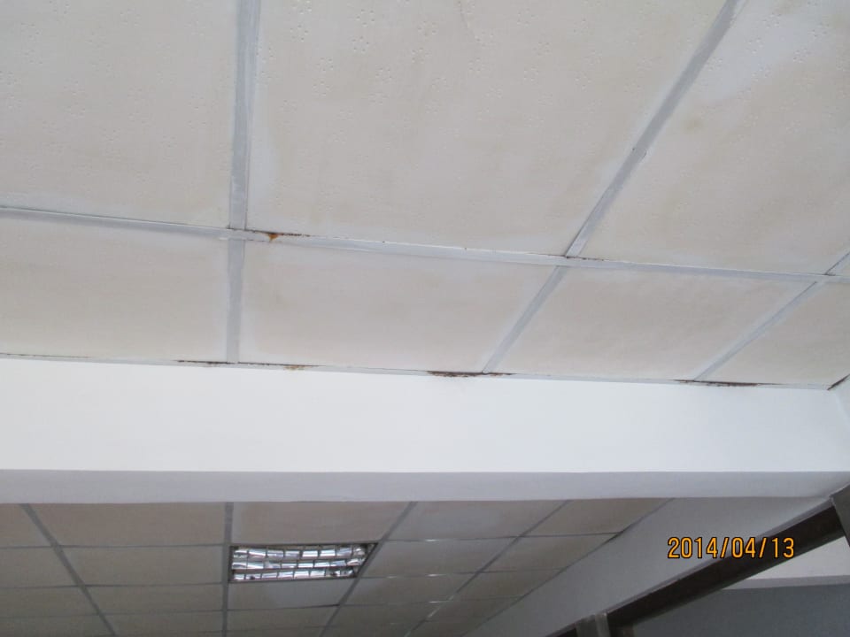 Decke im Speisesaal Earl’s Reef Beruwala