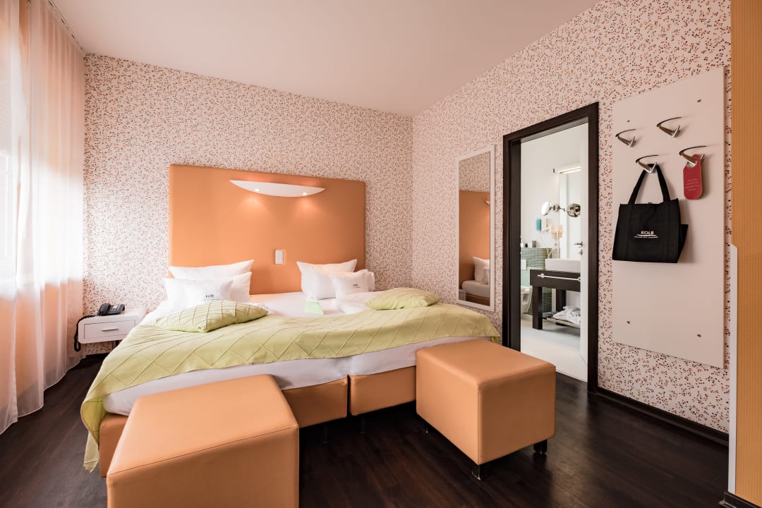 Zimmer Hotel garni Retro Design