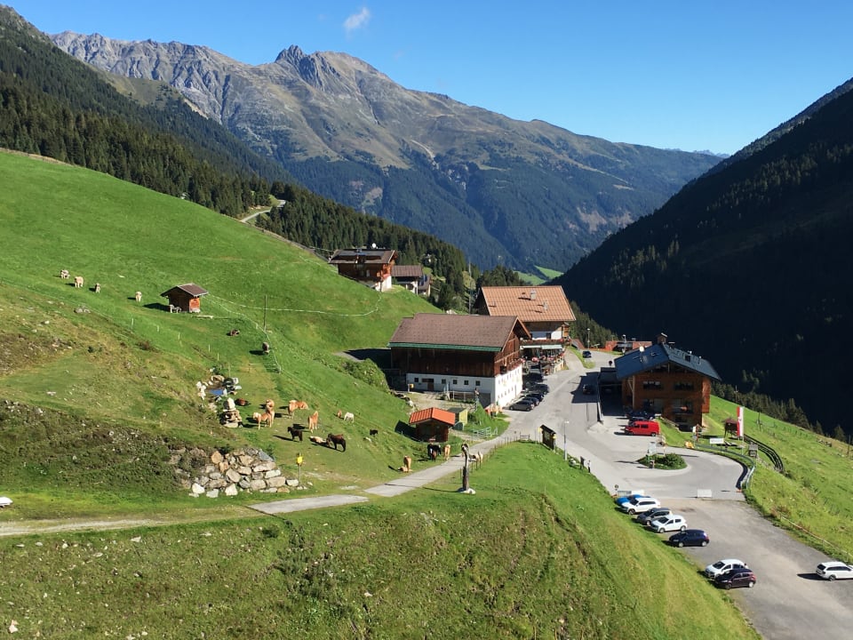 Außenansicht Alpengasthof Pension Praxmar