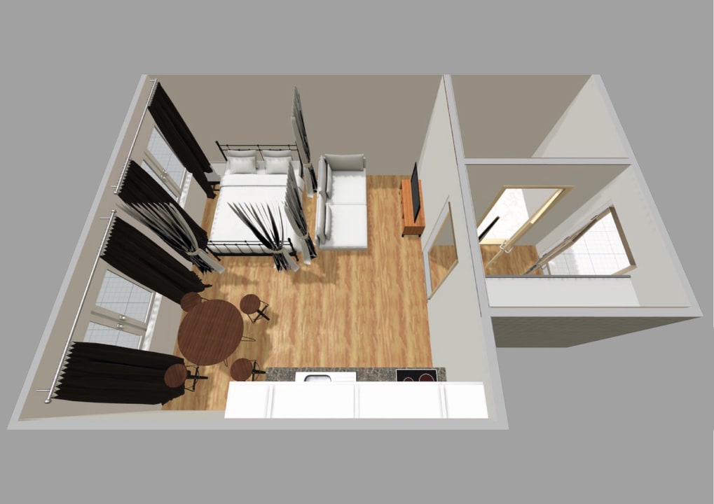 Zimmer GuestHost Apartment - Modern Industrial