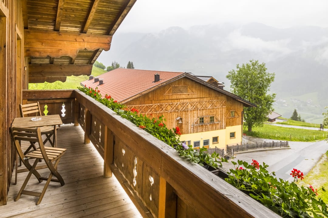 Ausblick Bauernhof Unterviehhausbauer Familie Hettegger