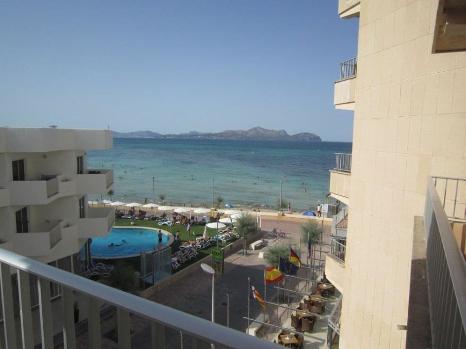 Blick aus dem 3. Stock THB Gran Bahía