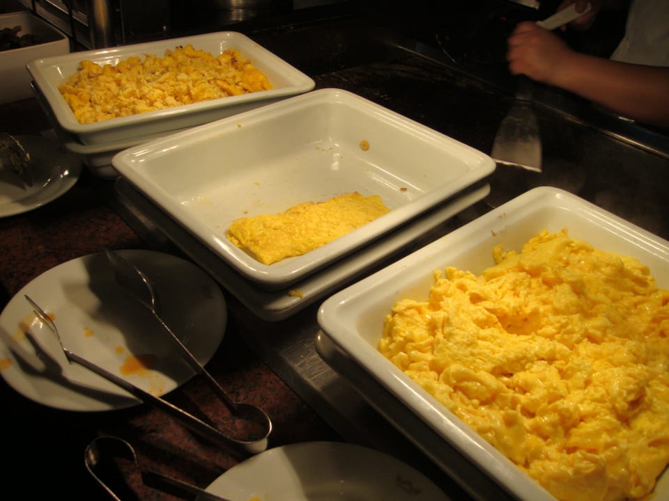 Frühstück - Omelettauswahl Hotel Riu Palace Riviera Maya