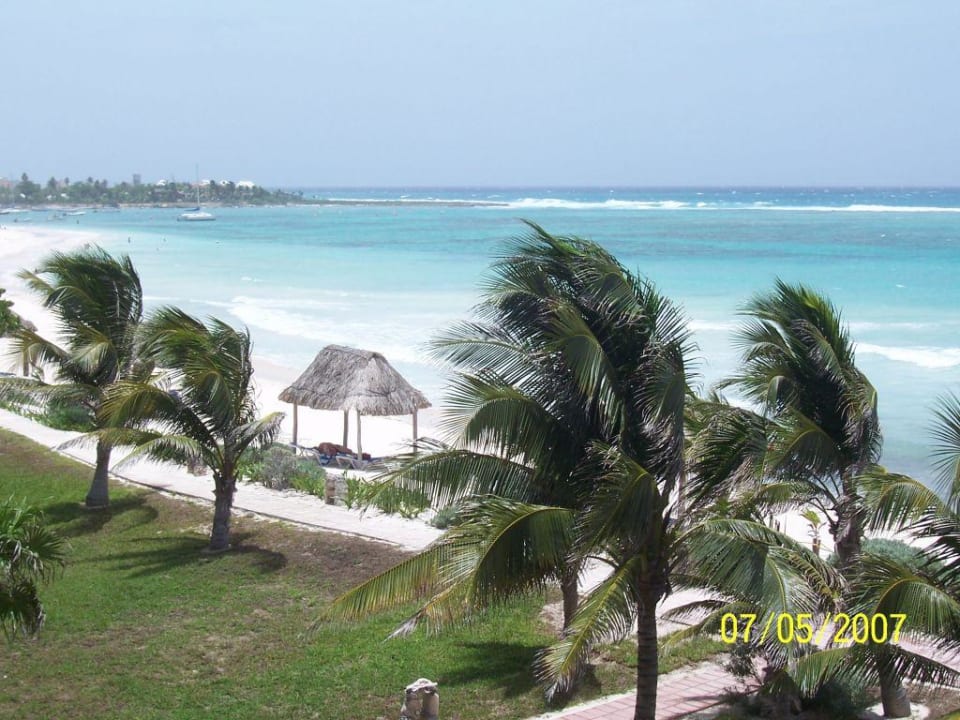 Unser Zimmer mit dem wunderschönen Meerblick Akumal Bay Beach & Wellness Resort