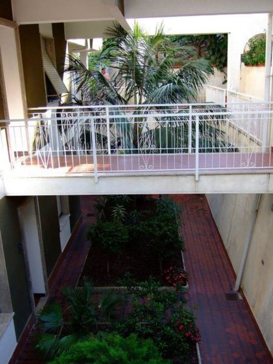 Brücke zur Wohnungstür Hotel Sant' Anna