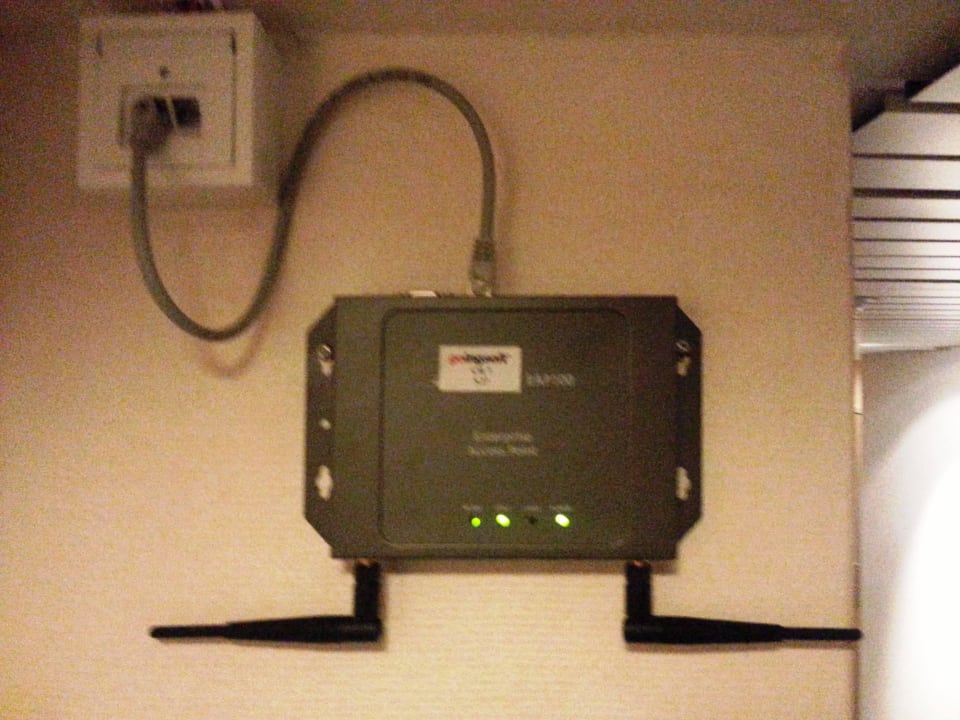 Alte Router aber super am Gang Best Western Plus Palatin Kongresshotel