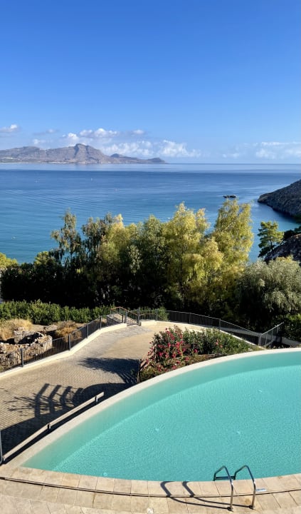 Ausblick Lindos Blu, Luxury Hotel & Suites - Adults only