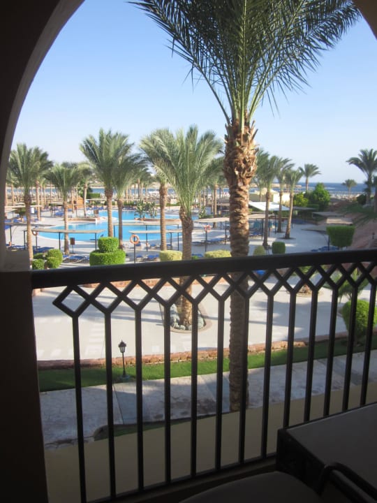 Vom Balkon auf Poolbereich Jaz Solaya