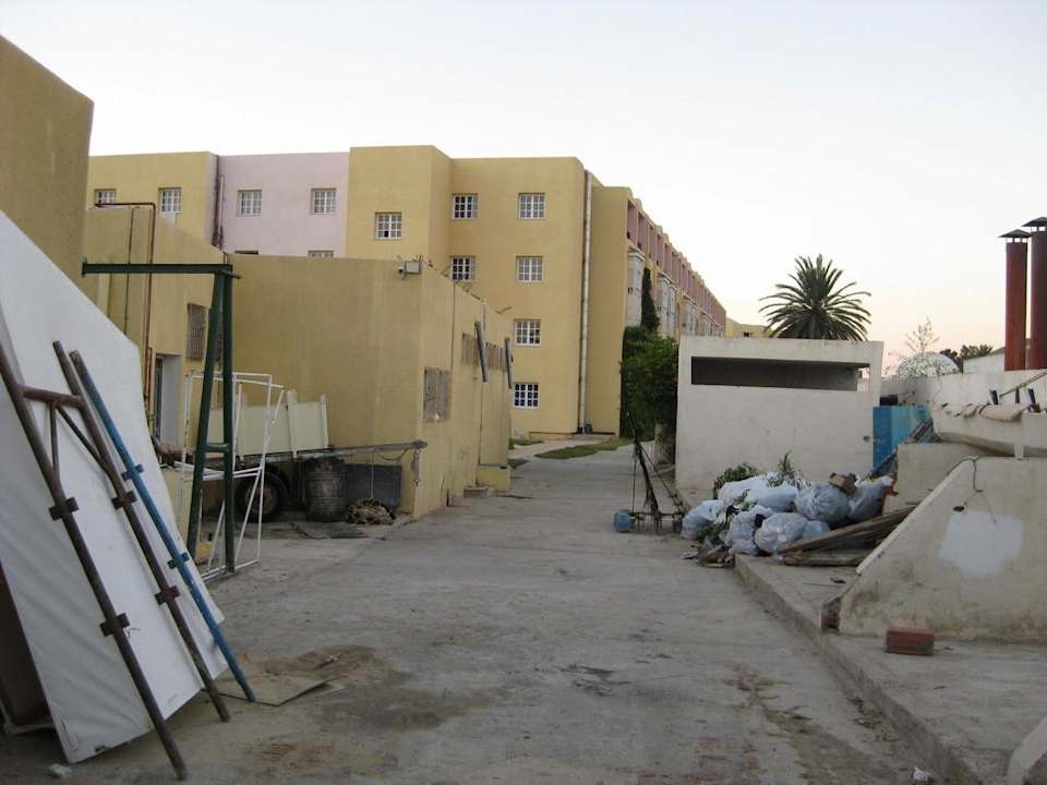 Seitenansicht des Hotels Houda Golf & Beach Club