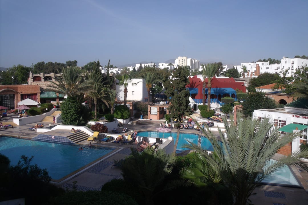 Vue de la chambre Club El Pueblo Tamlelt