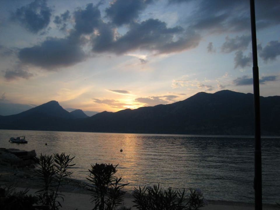 Abendstimmung am See Hotel La Caletta Bolognese