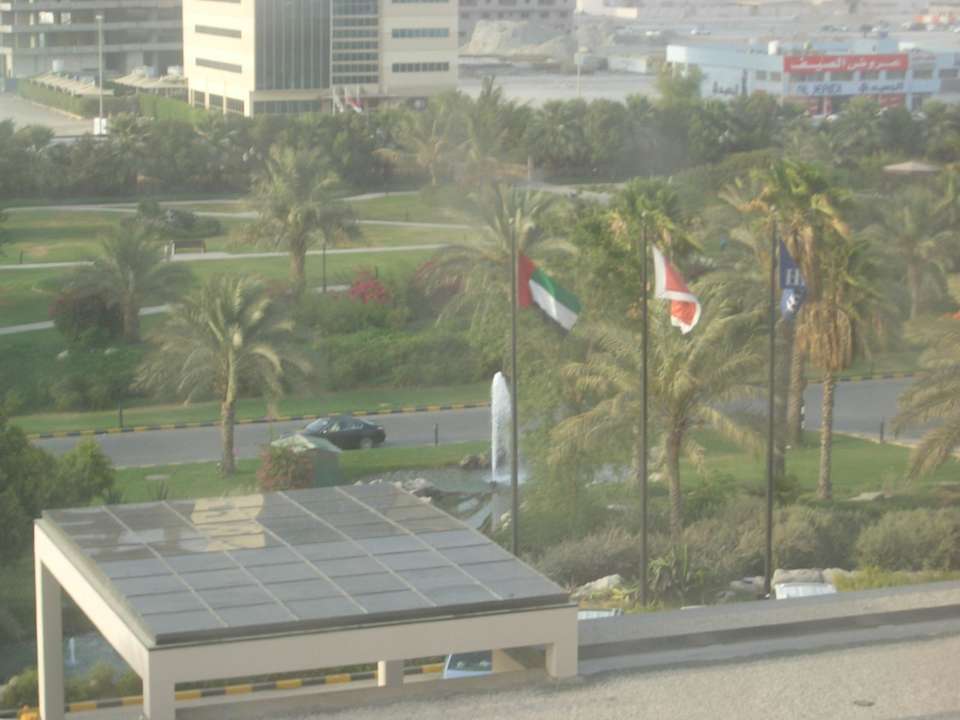 Blick aus dem Zimmer 507 Hilton Garden Inn Ras Al Khaimah