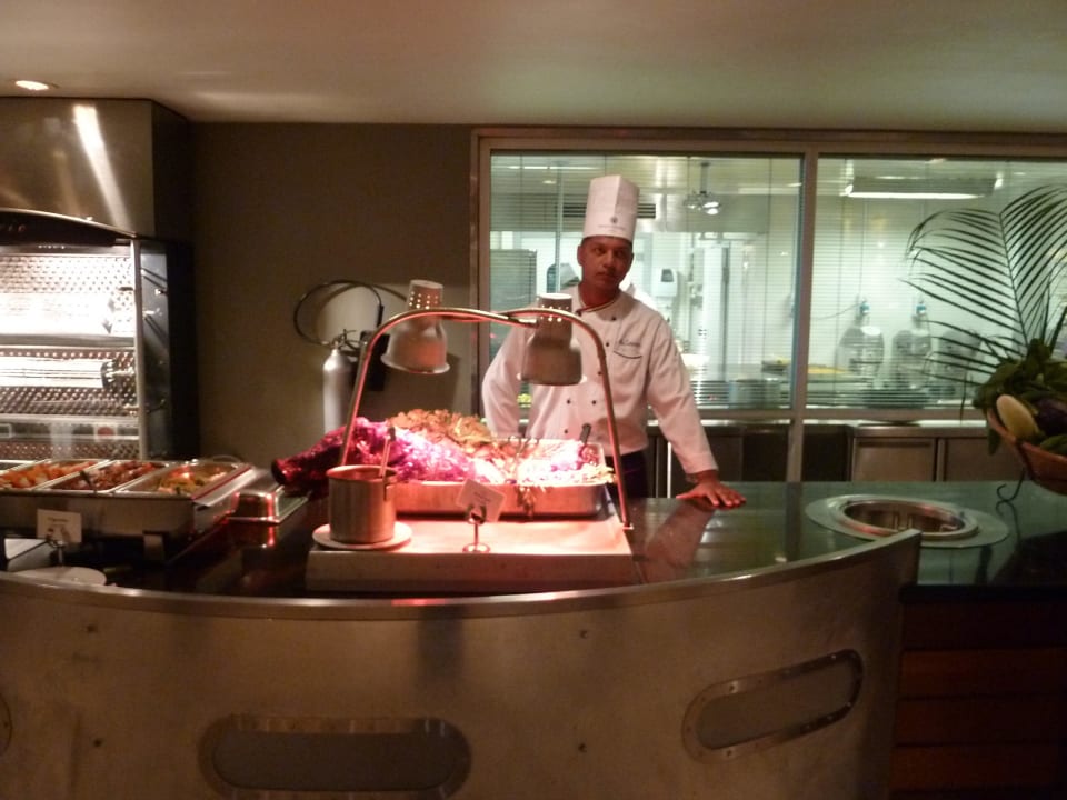 Einer der vielen Köche Mauricia Beachcomber Resort & Spa