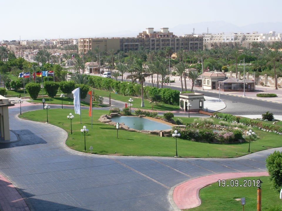 Blick vom ZImmer Steigenberger ALDAU Beach Hotel
