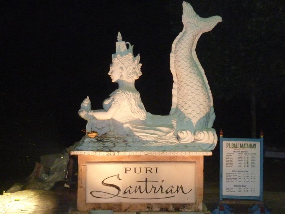 Zur Begrüßung im Puri Santrian Puri Santrian