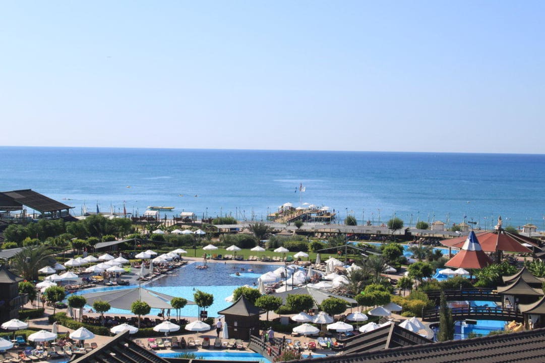 View from our room - beautiful Limak Lara Deluxe Hotel & Resort
