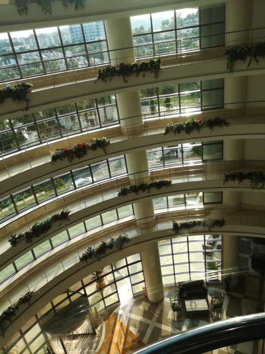 Ausblick aus Fahrstuhl Saphir Resort & Spa