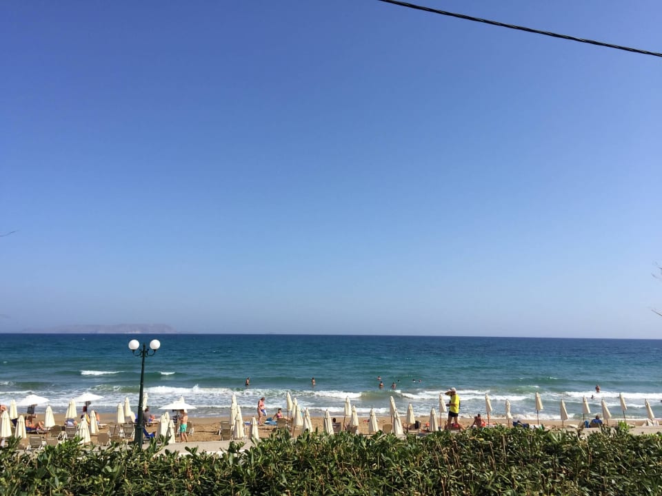 Ausblick vom Essensbereich The Island Hotel