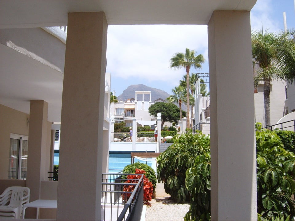 Blick zum Kinderpool Los Olivos Beach Resort