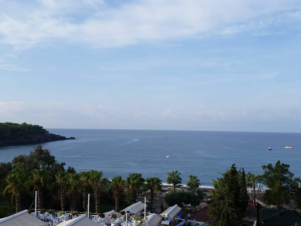 Strand vom Zimmerbalkon Sealife Buket Resort & Beach
