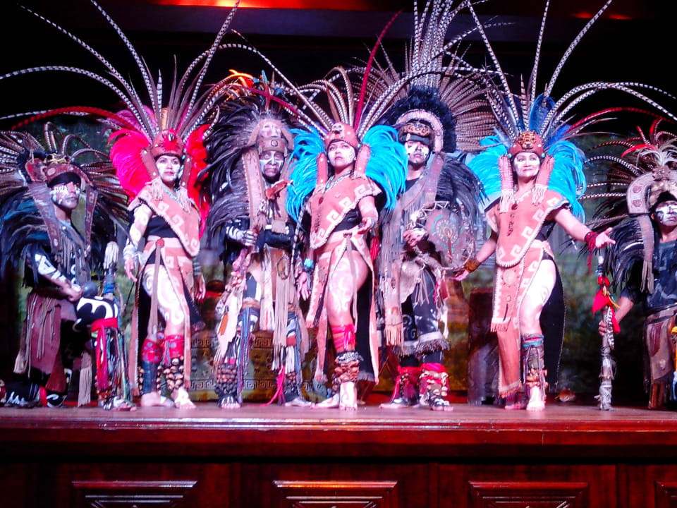 Mayashow im Hotel Hotel Riu Palace Riviera Maya