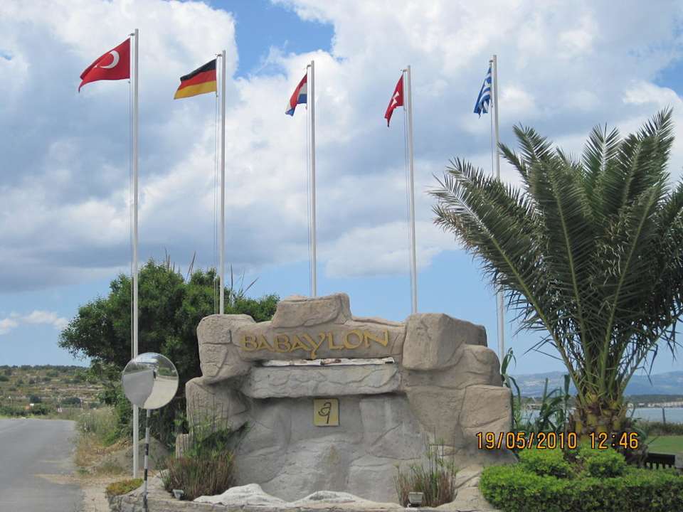 Hotel Babaylon Eingang Hotel Babaylon