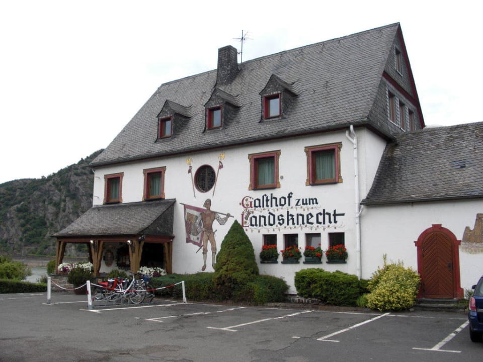 Vorderansicht Hotel Weinhotel Landsknecht