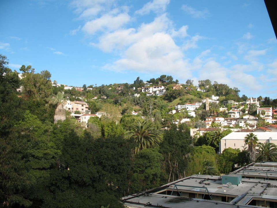 Aussicht aus dem Zimmer Hollywood Hotel - The Hotel of Hollywood