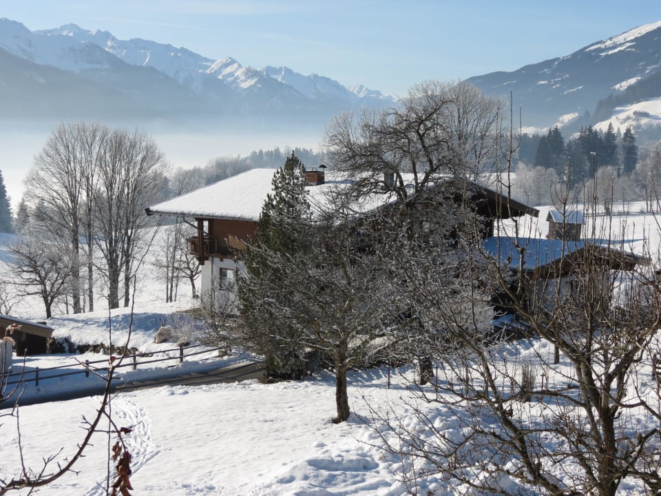 Blick vom Balkon Bio- und Kräuterbauernhof Leiten (Leitenbauer)