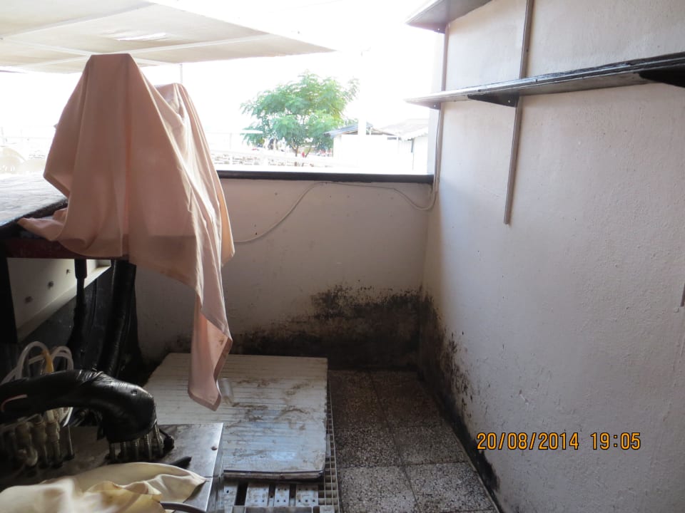 Schimmel und Gestank an der Strandbar Side Alegria Hotel & Spa - Adults only +16