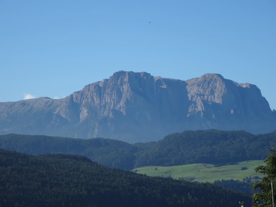 Blick auf die Dolomiten Hotel Hubertus