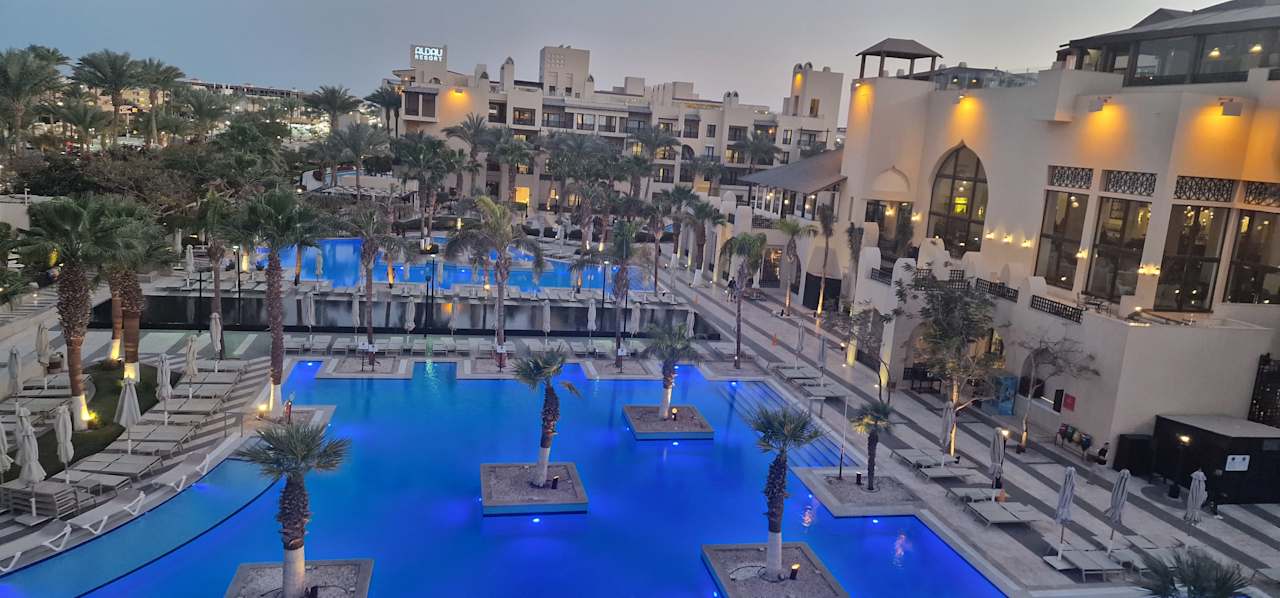 Ausblick Steigenberger Aqua Magic