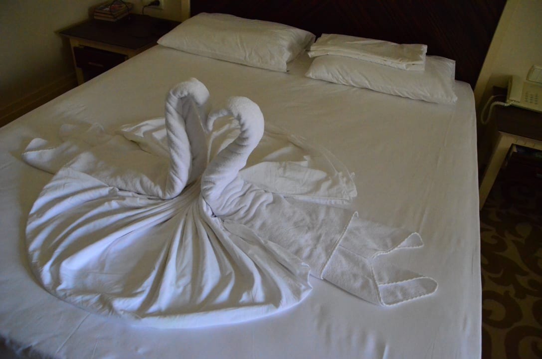 Überaschung von Zimmermädchen Aydinbey Kings Palace & Spa