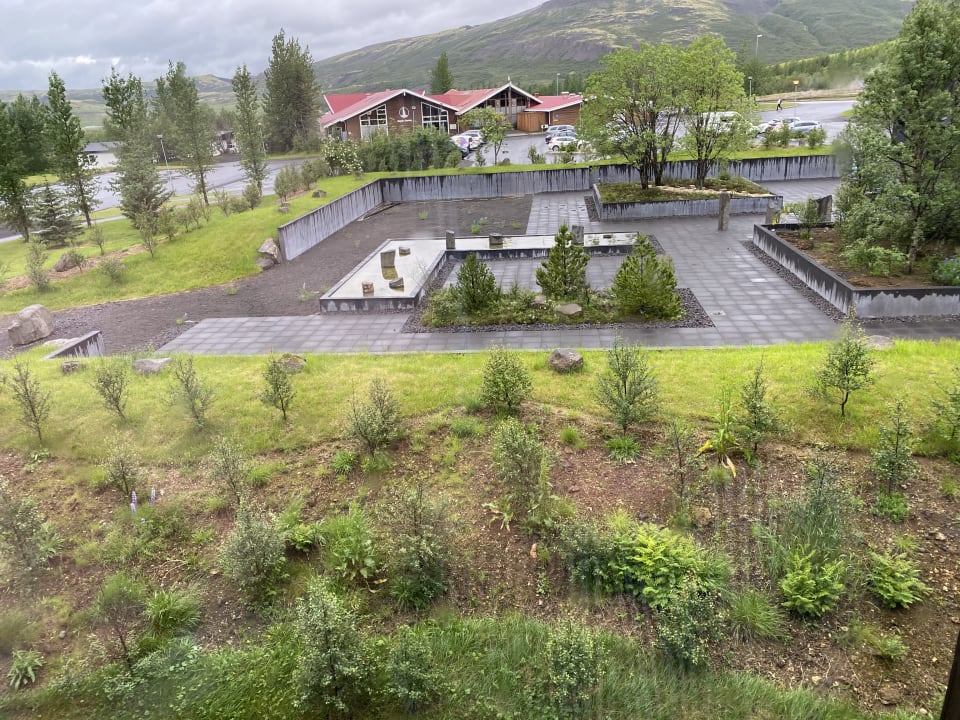 Ausblick Hotel Geysir