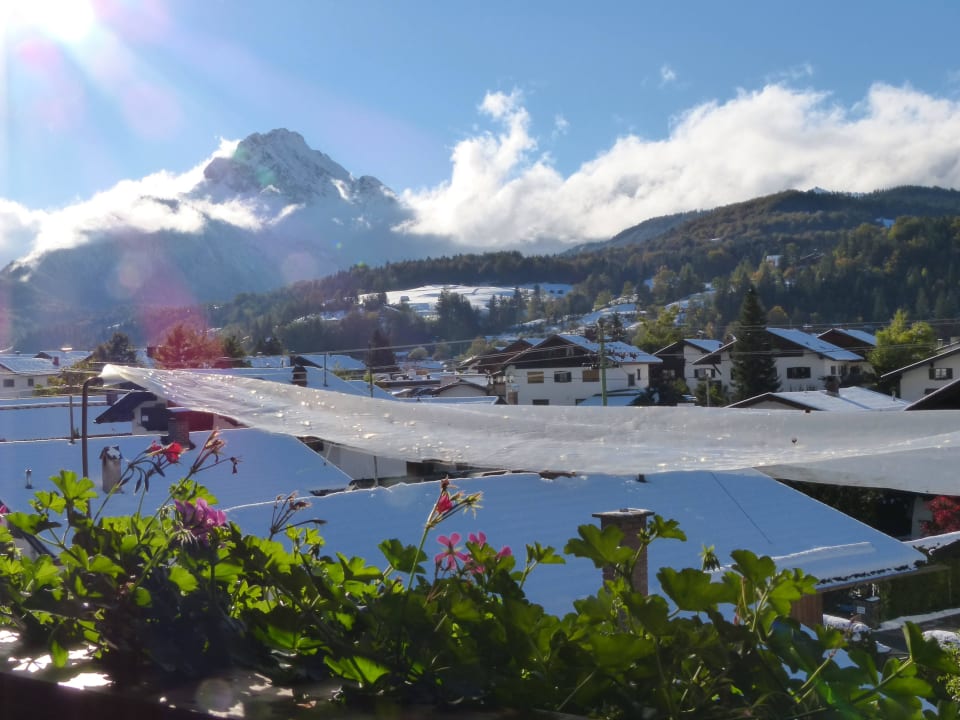 Ausblick vom Balkon Ferienwohnungen Sonnenrain