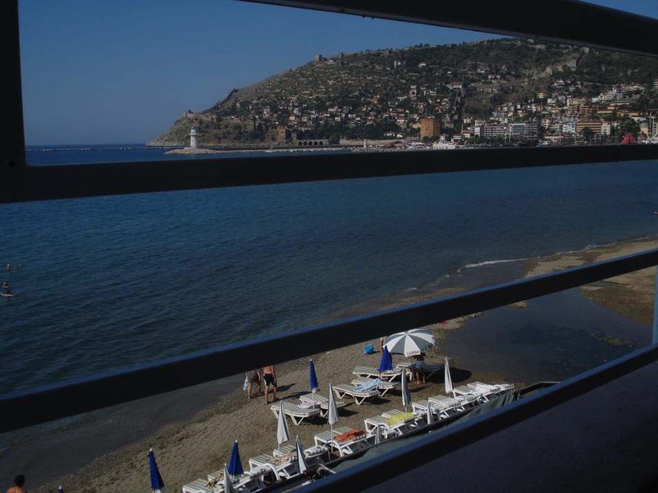 Ausblick vom "Restaurant"... Hotel Best Beach